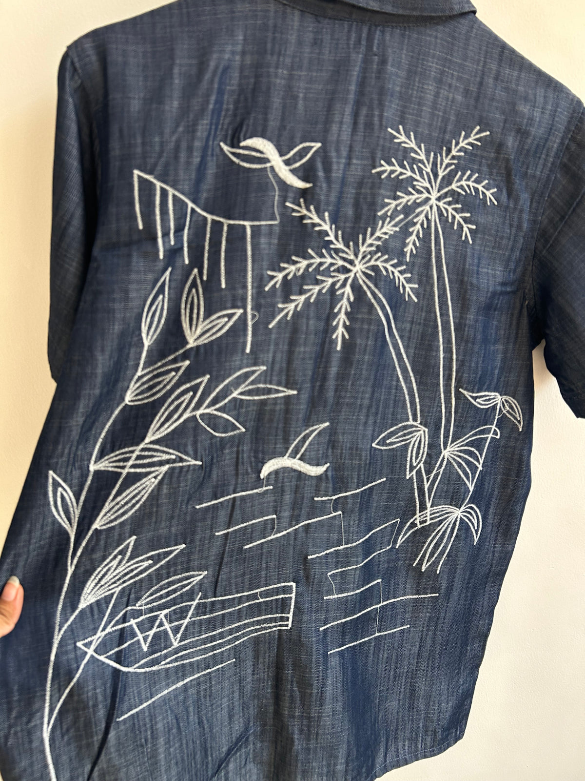 Embroidered Shirt:40”