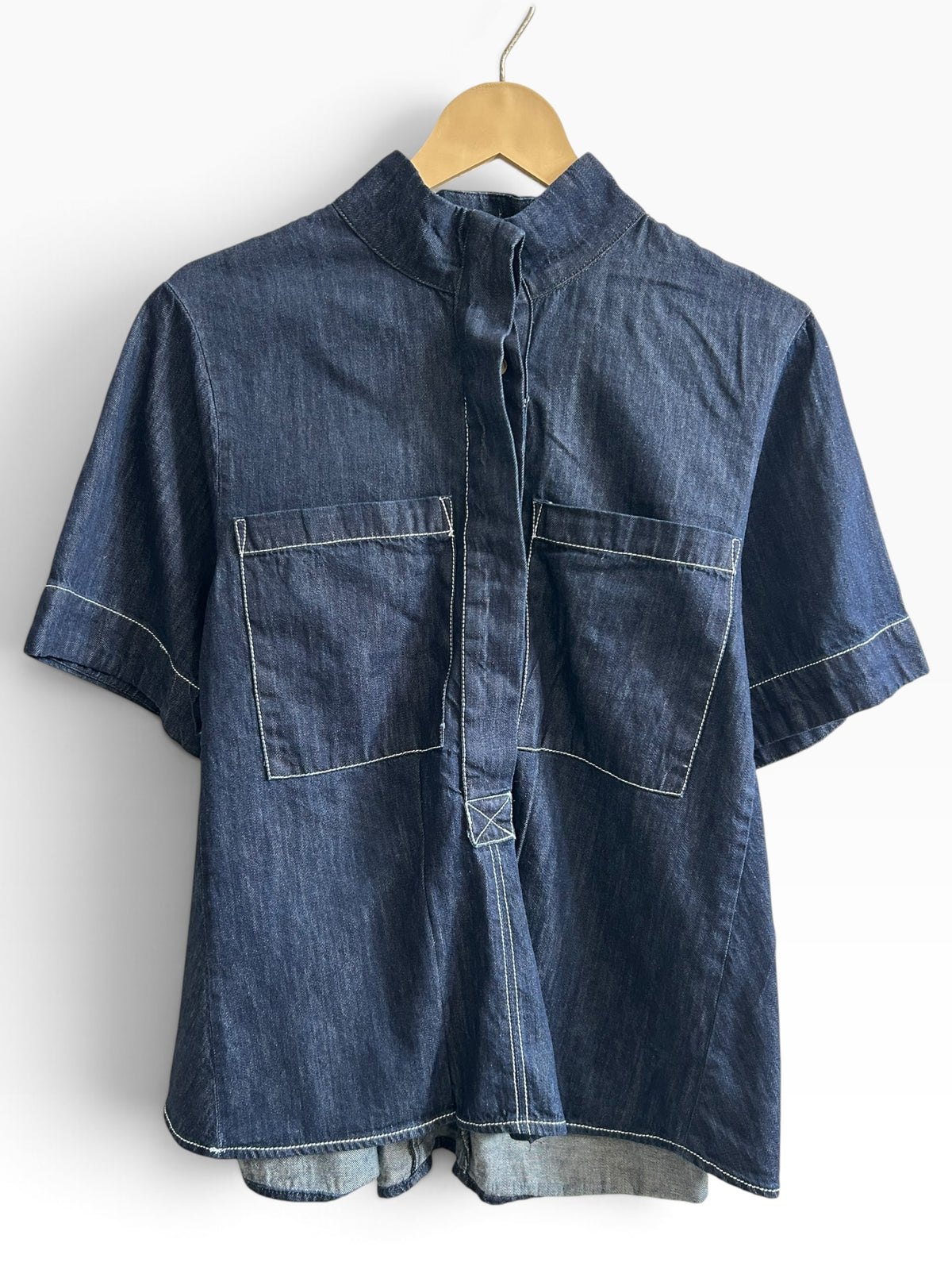 Denim Shirt: 40”