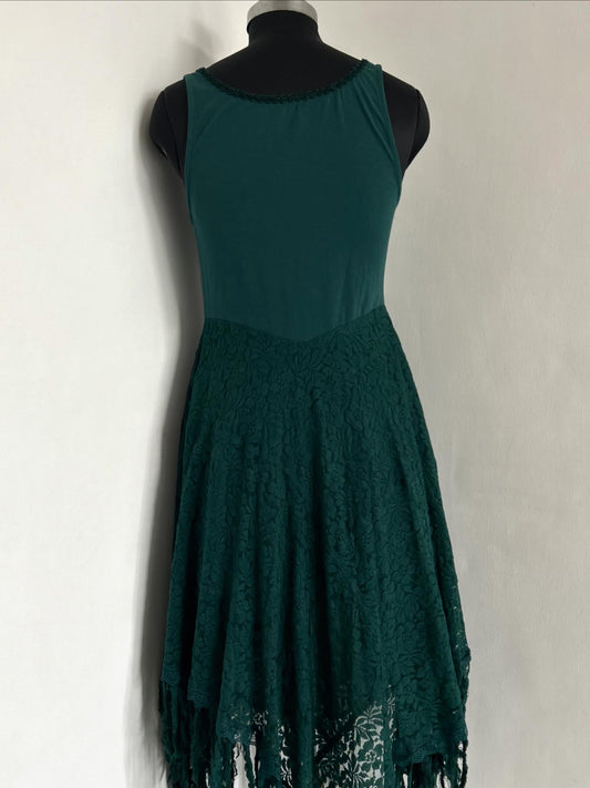 Green Flare Dress