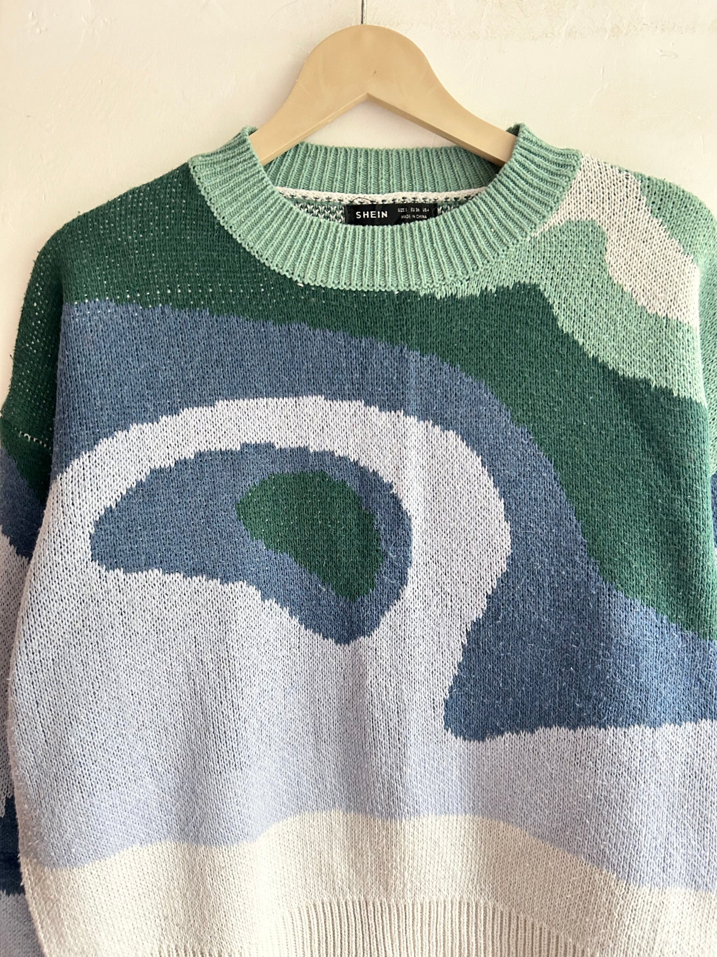 Abstract Pattern Sweater