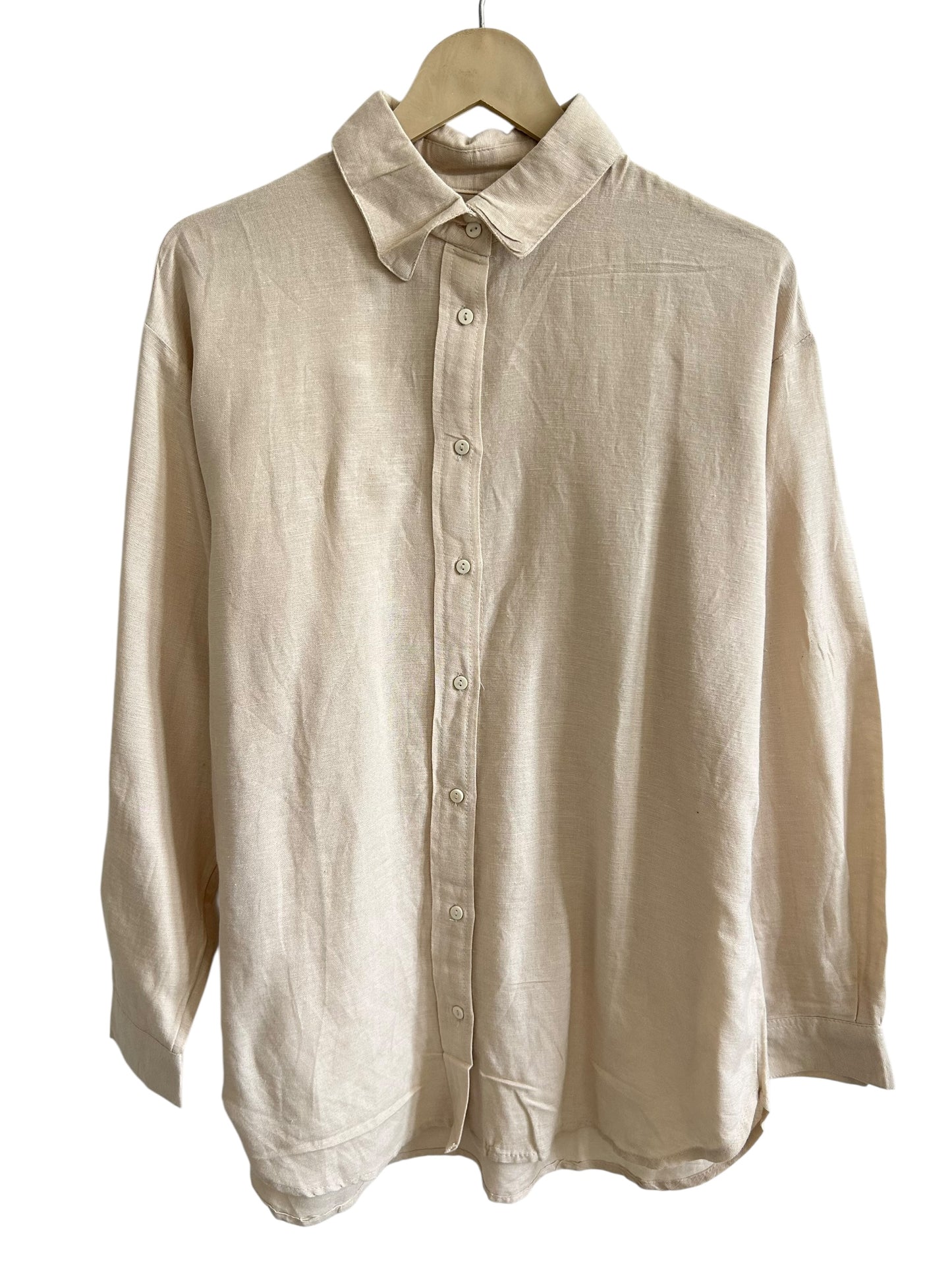 Linen Beige Shirt