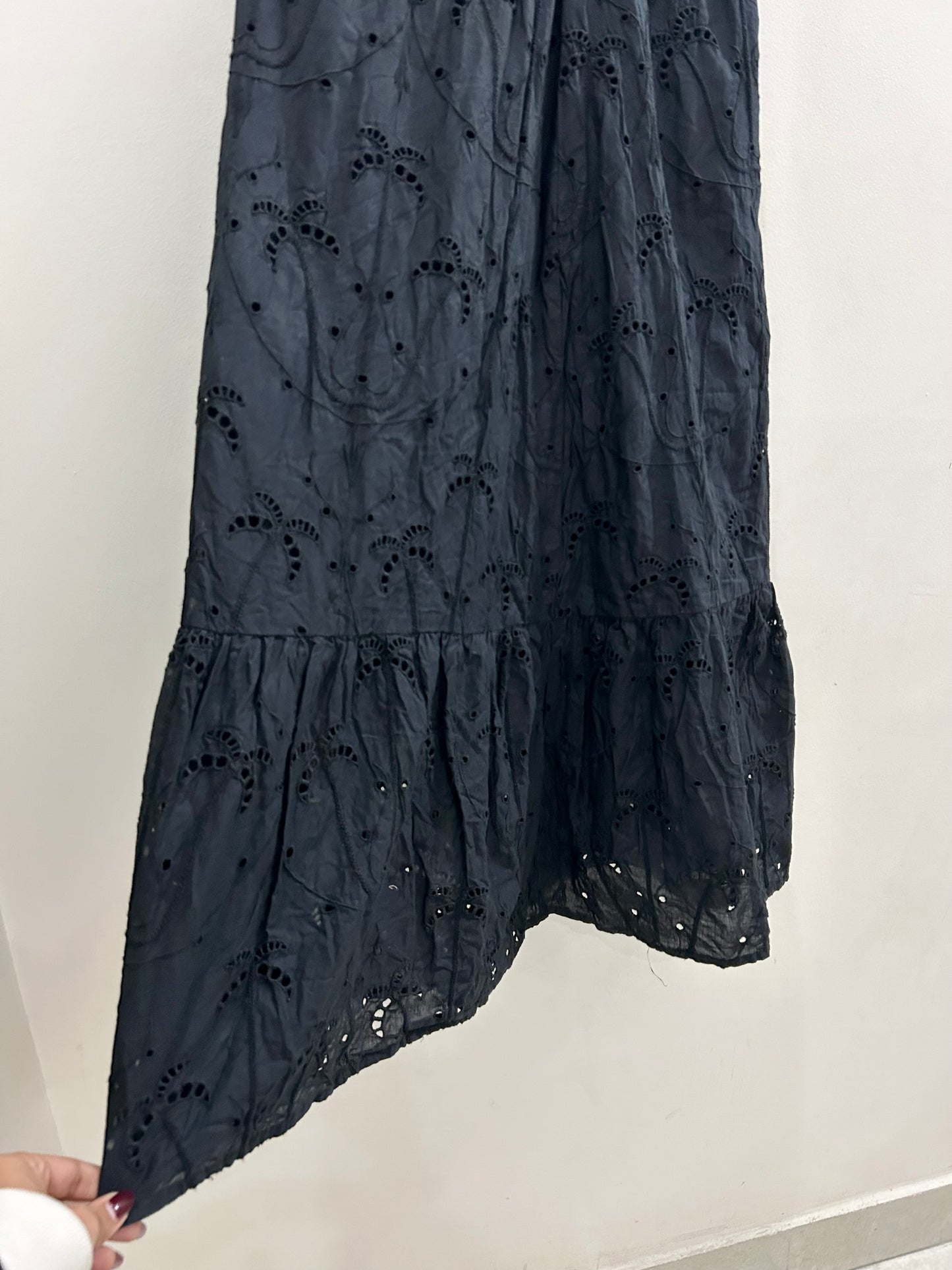Cotton Cut Out Palm Skirt