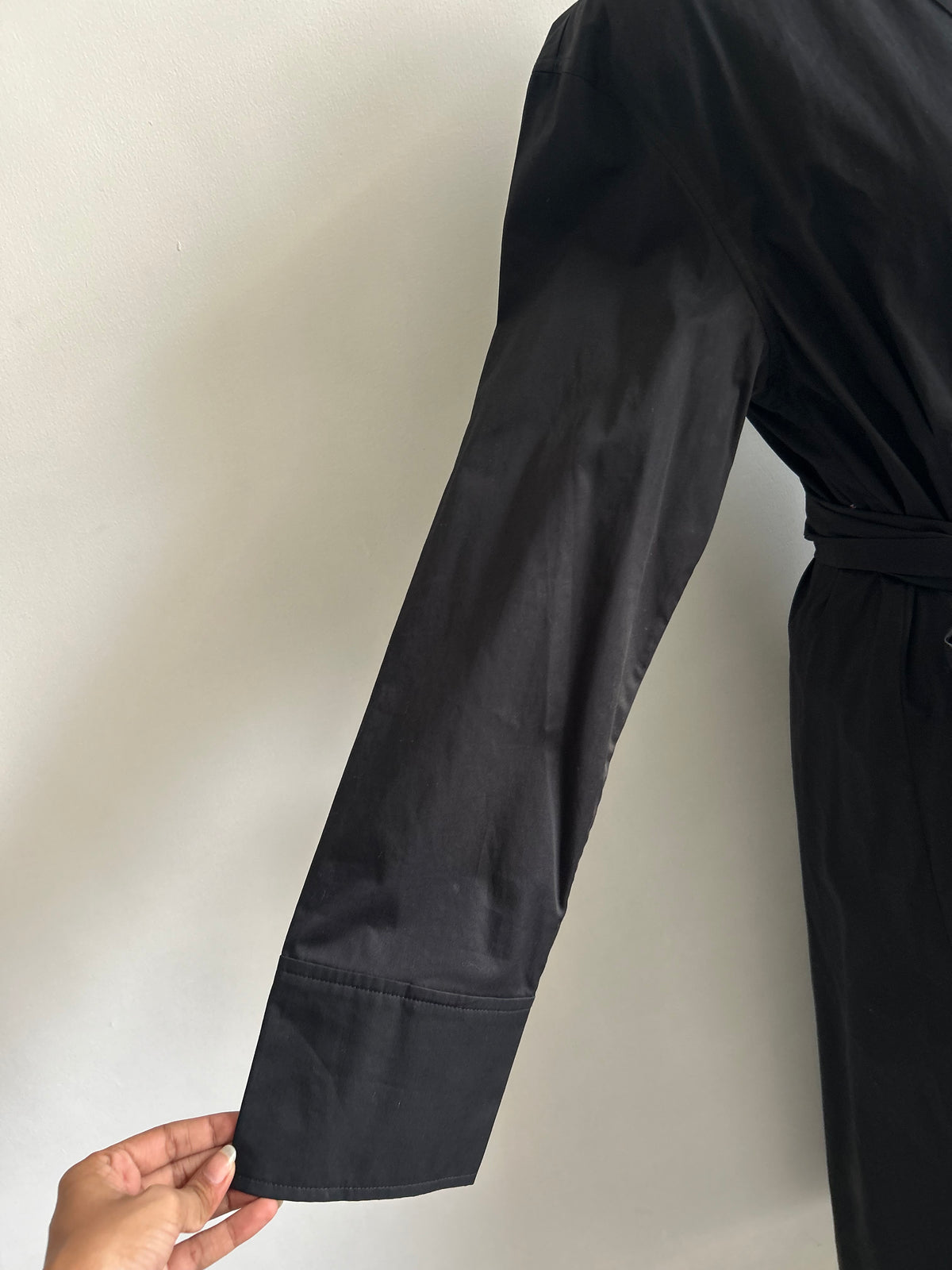Knot Black Dress: 40”