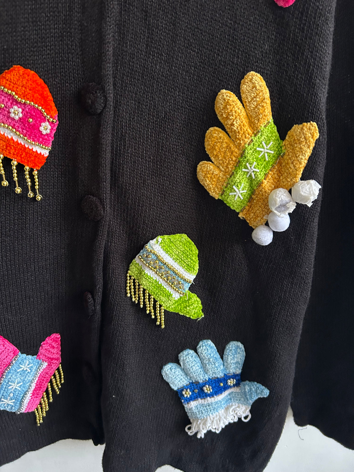 Victoria Woman Gloves Sweater