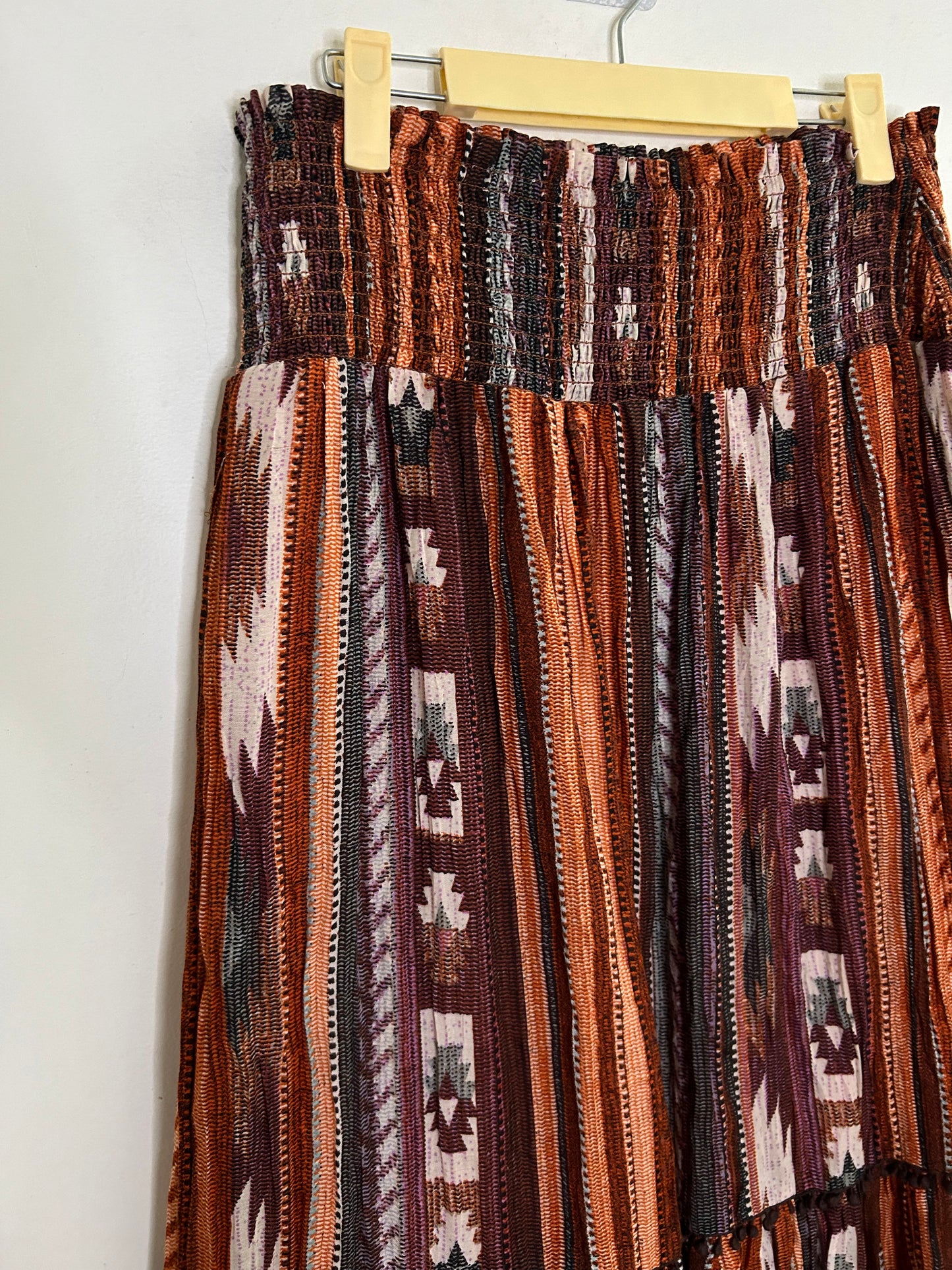 Paisley Print Skirt