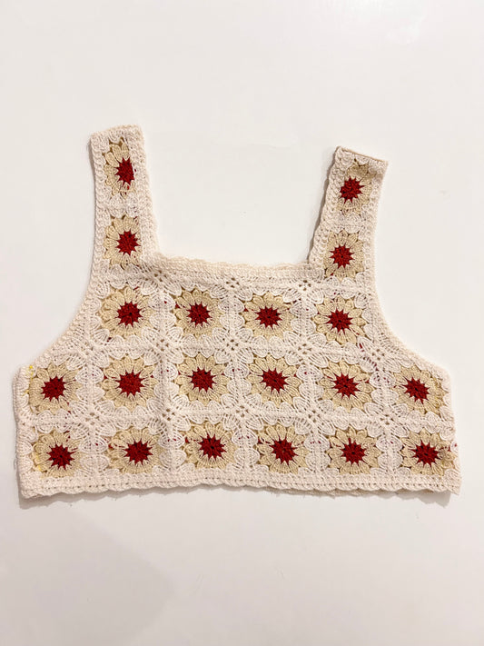 Crochet Top: Bust-32” TO 36”