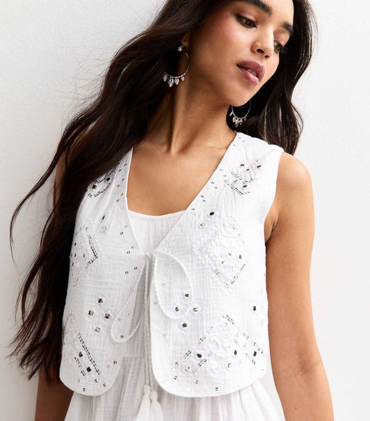 NEW LOOK Cotton Vest:50”