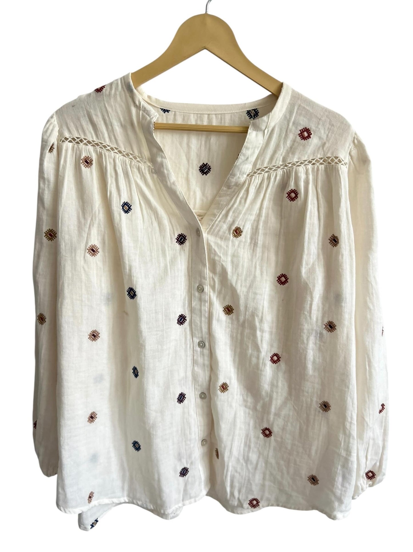 NEXT Cotton Embroidered Top