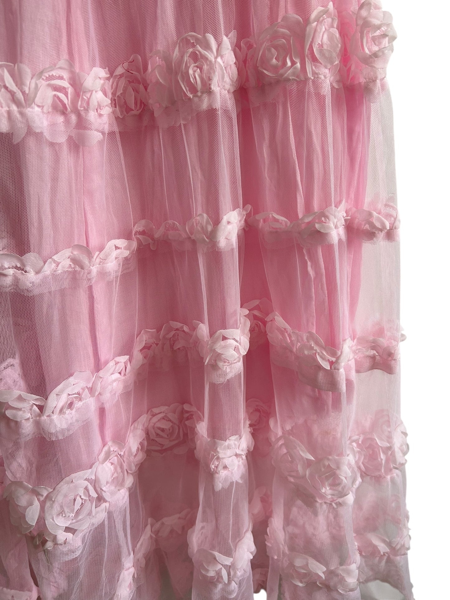 Rose Tiered Skirt