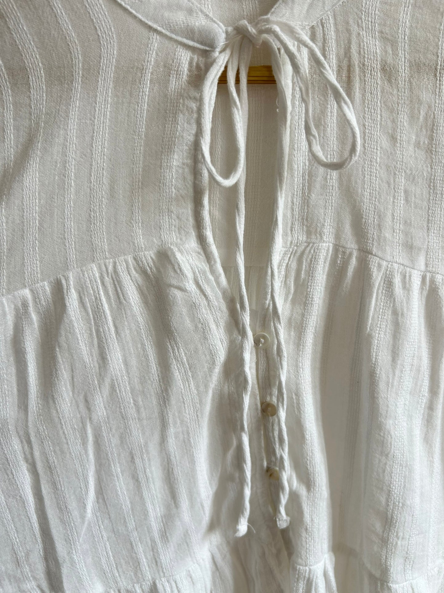 White Cotton Top