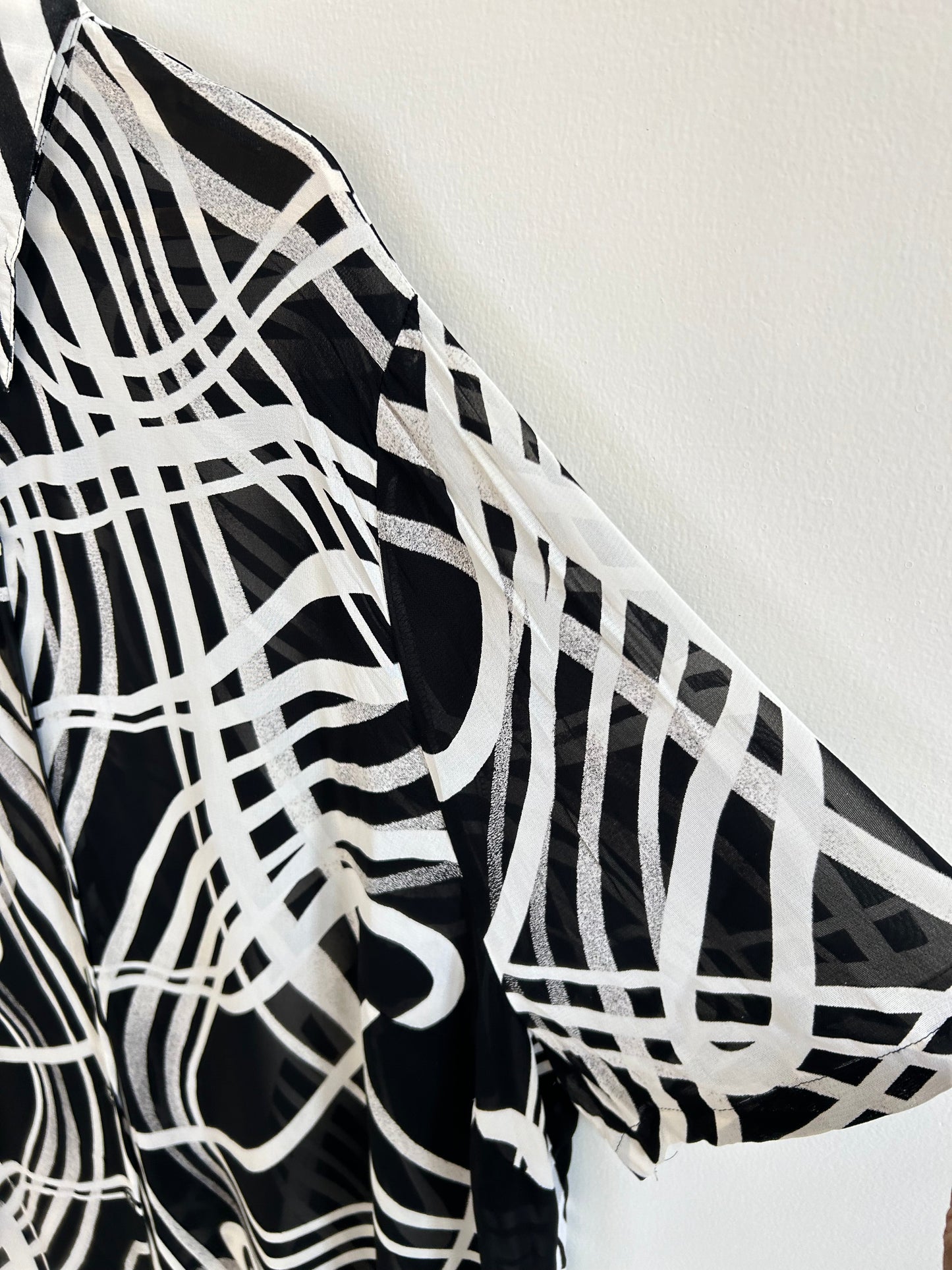 B&W Swirly Shirt