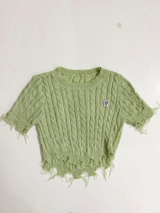 Crochet Cross Top