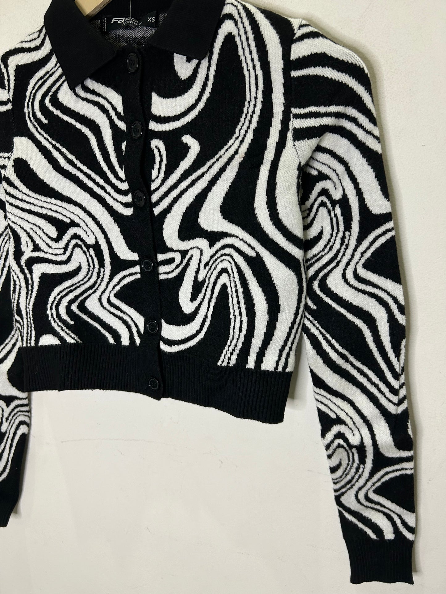 Swirly Sweater Top