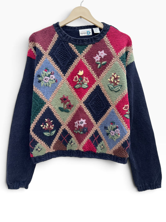 Floral Sweater