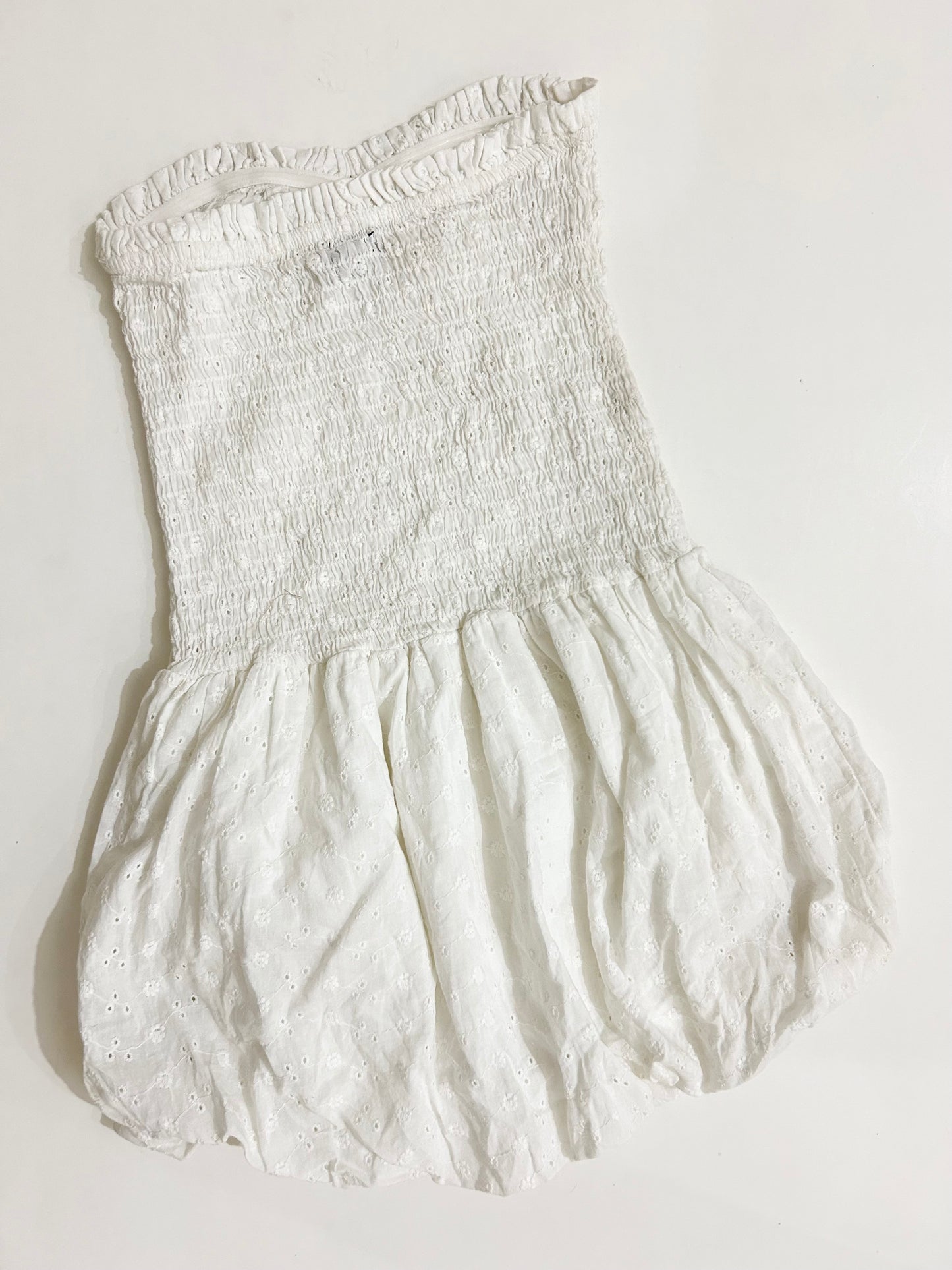 Balloon Strapless Dress
