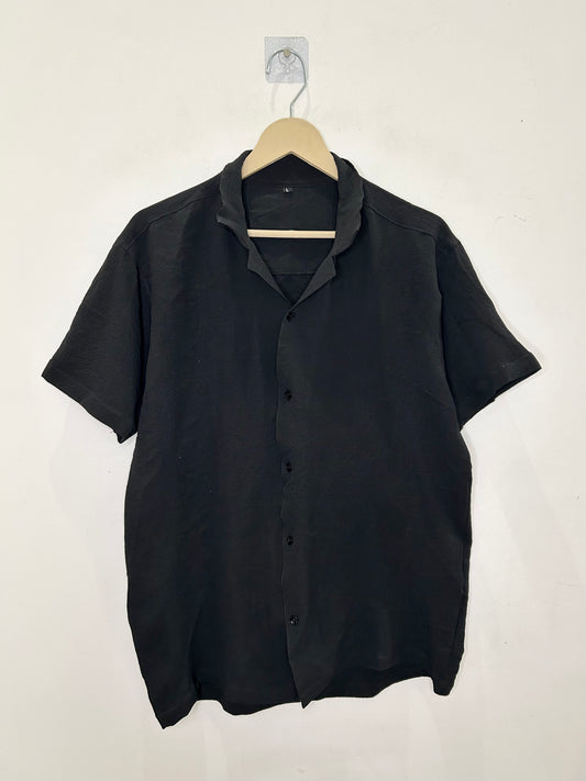 Black Solid Shirt