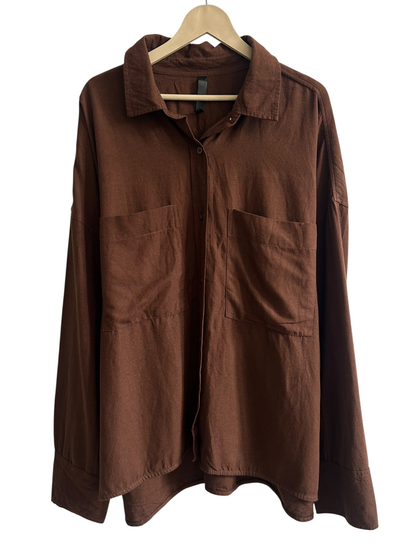 Solid Brown Shirt