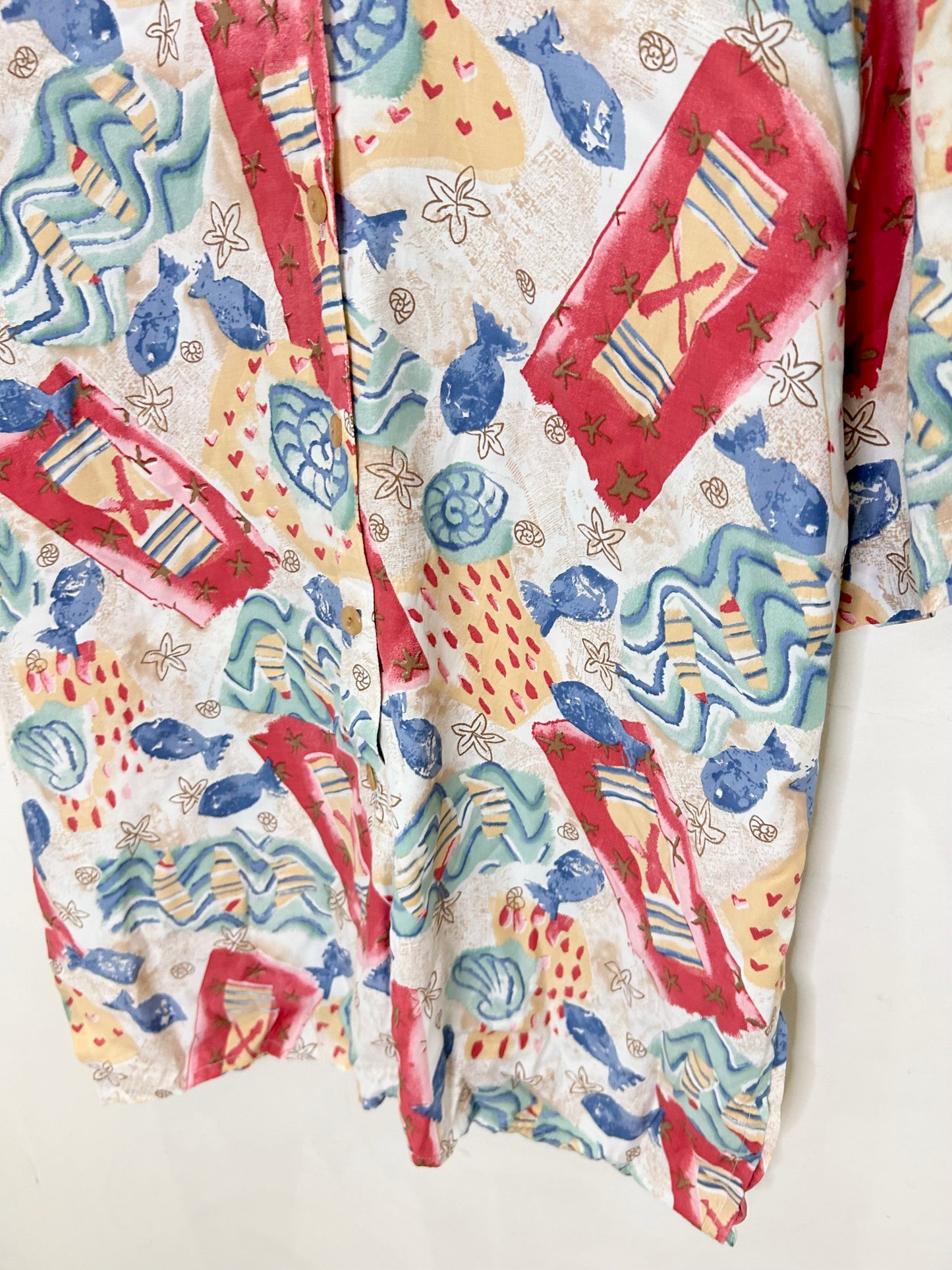 Fish Shirt: Chest- 44”