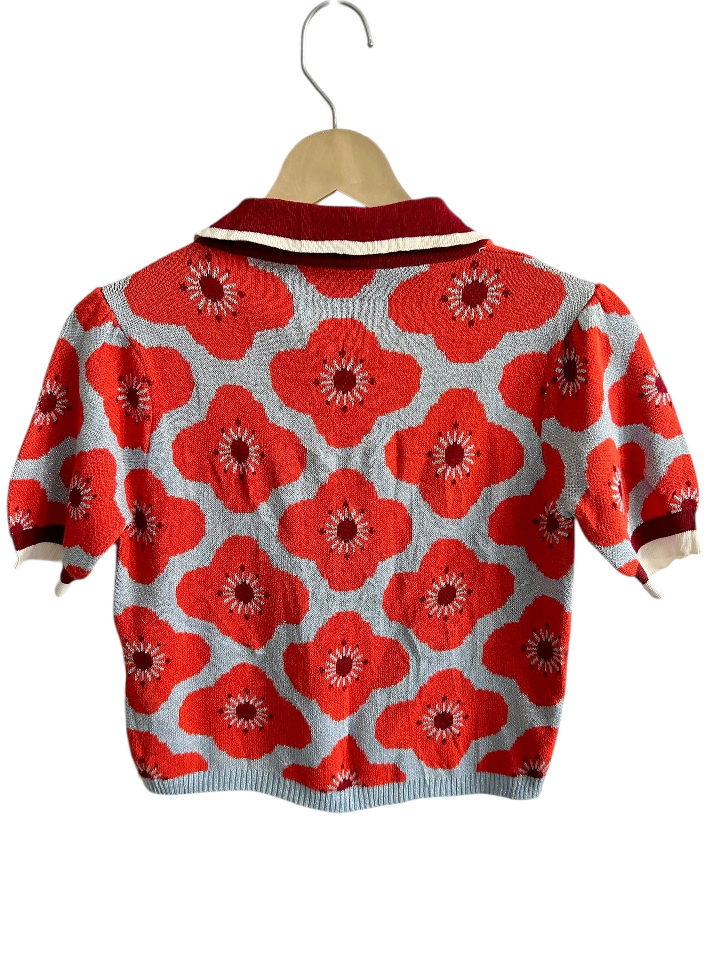 Floral Orange Top