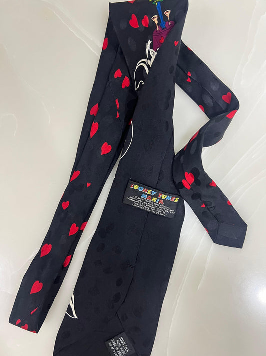Vintage Looney Tunes Heart Tie
