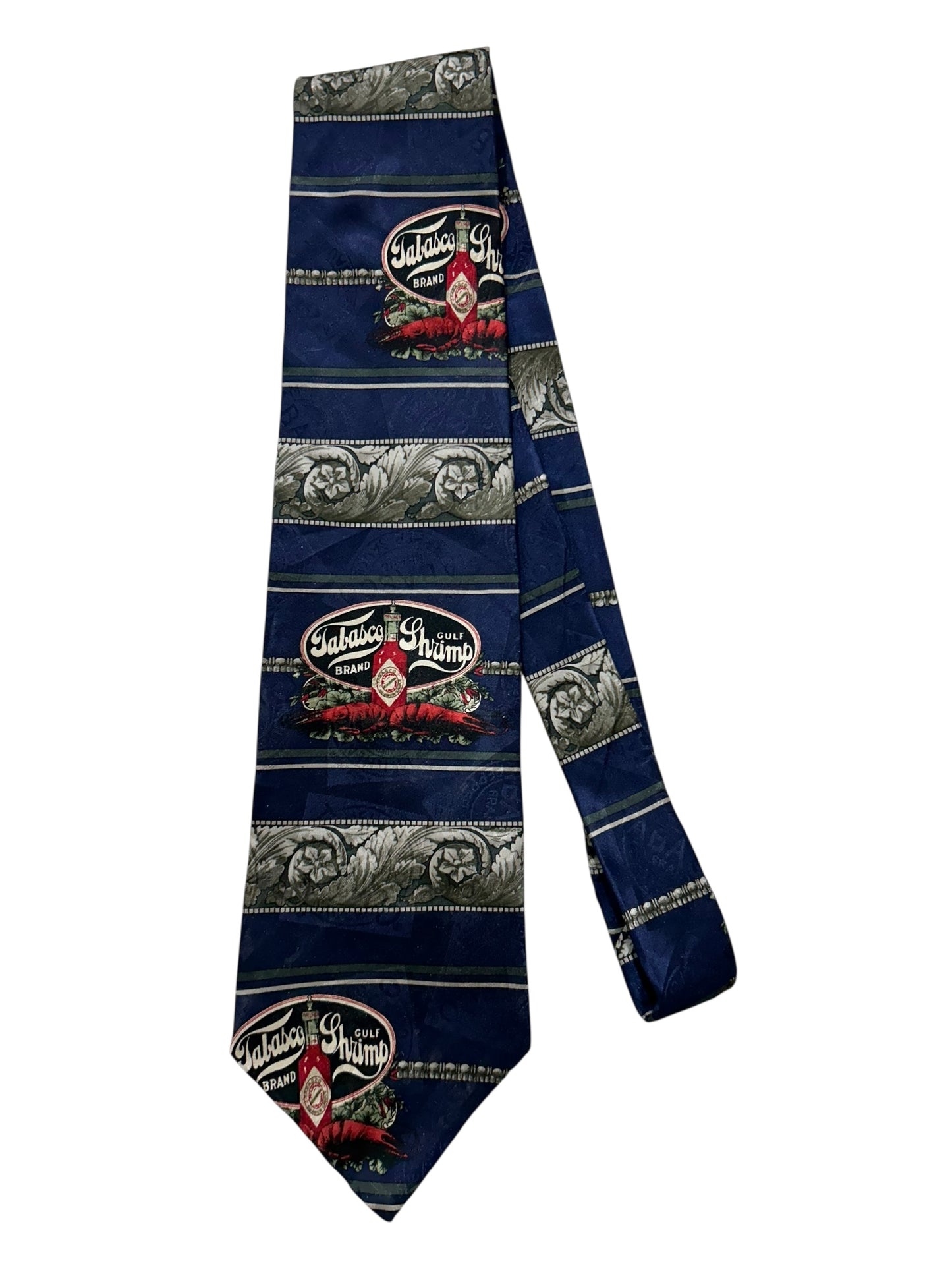 Vintage Tabasco Shrimp Tie