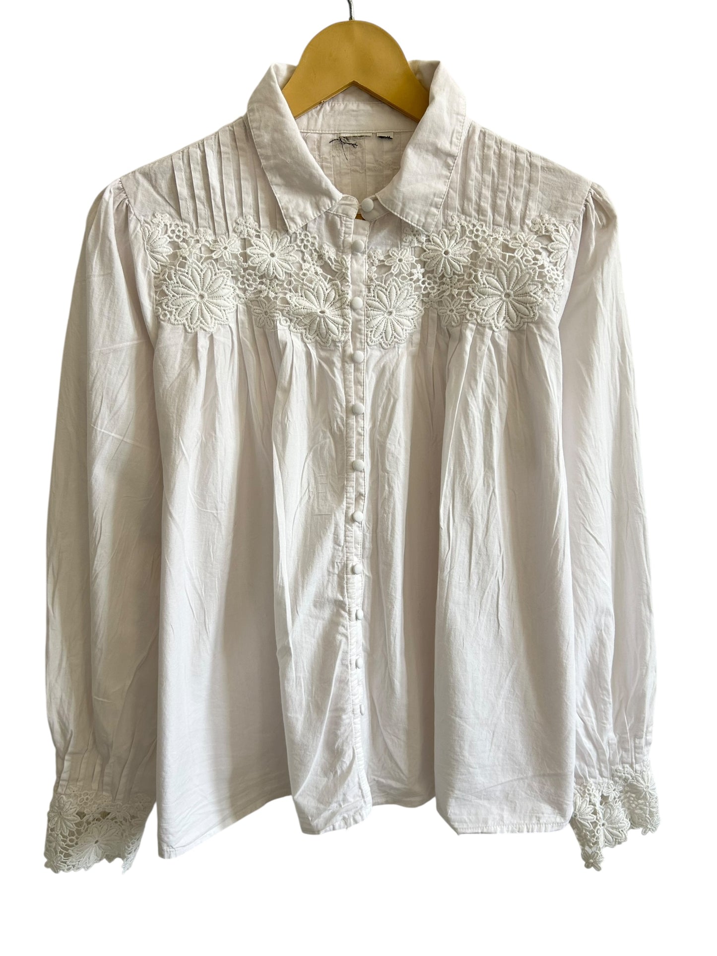 White Cotton Blouse