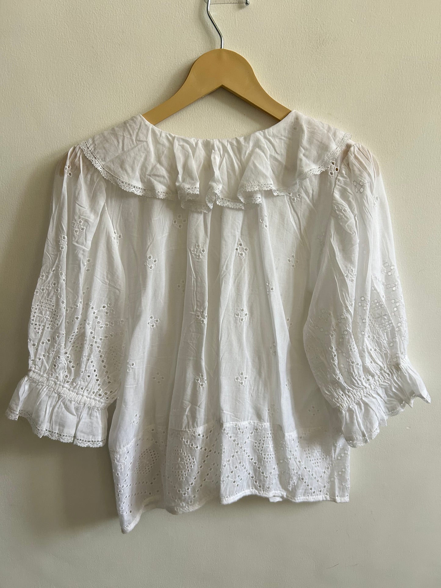 Cotton Ruffle Top