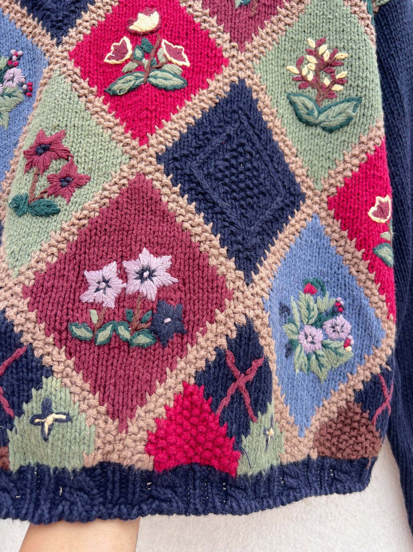 Floral Sweater