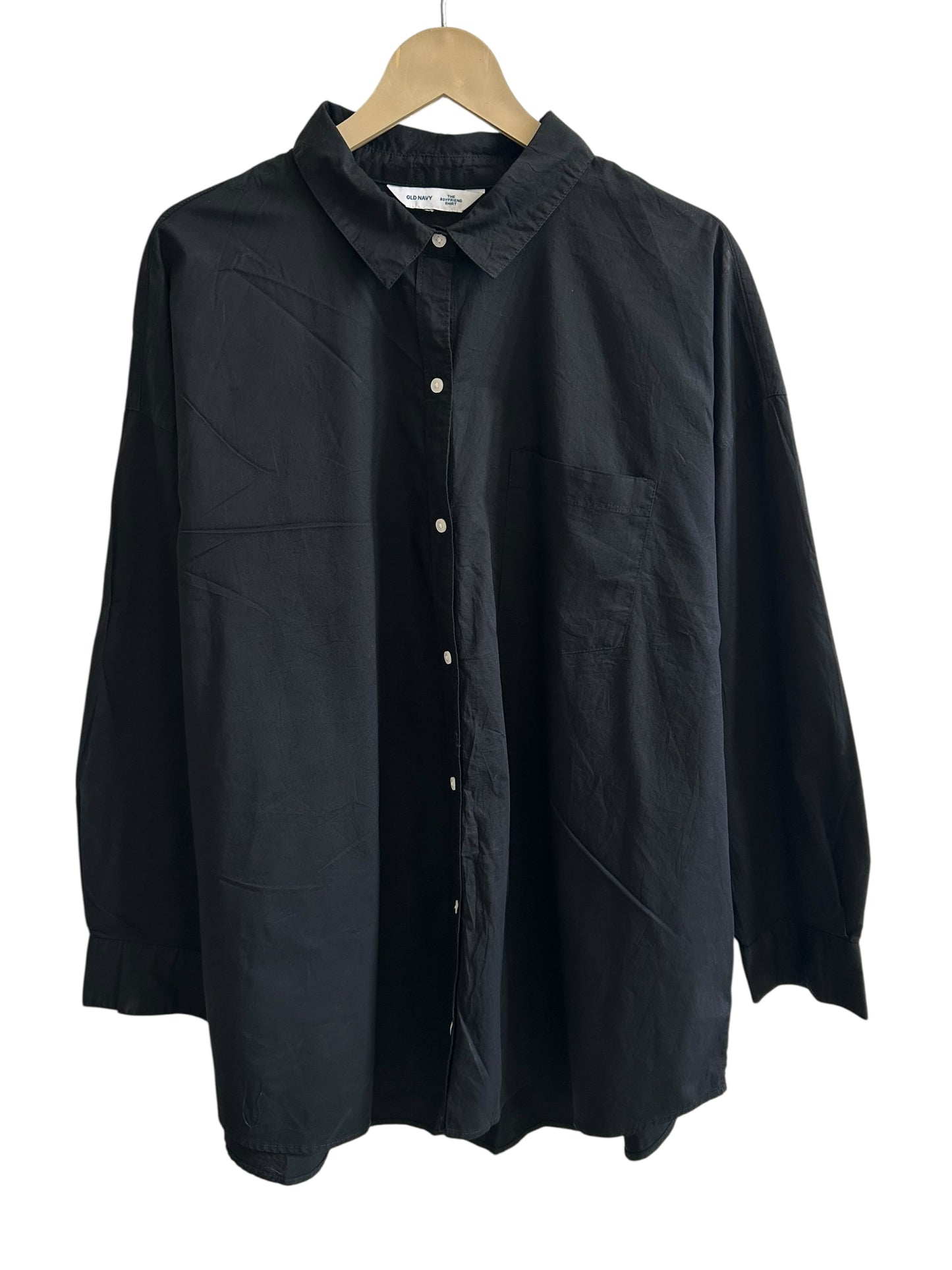 Black Cotton Shirt