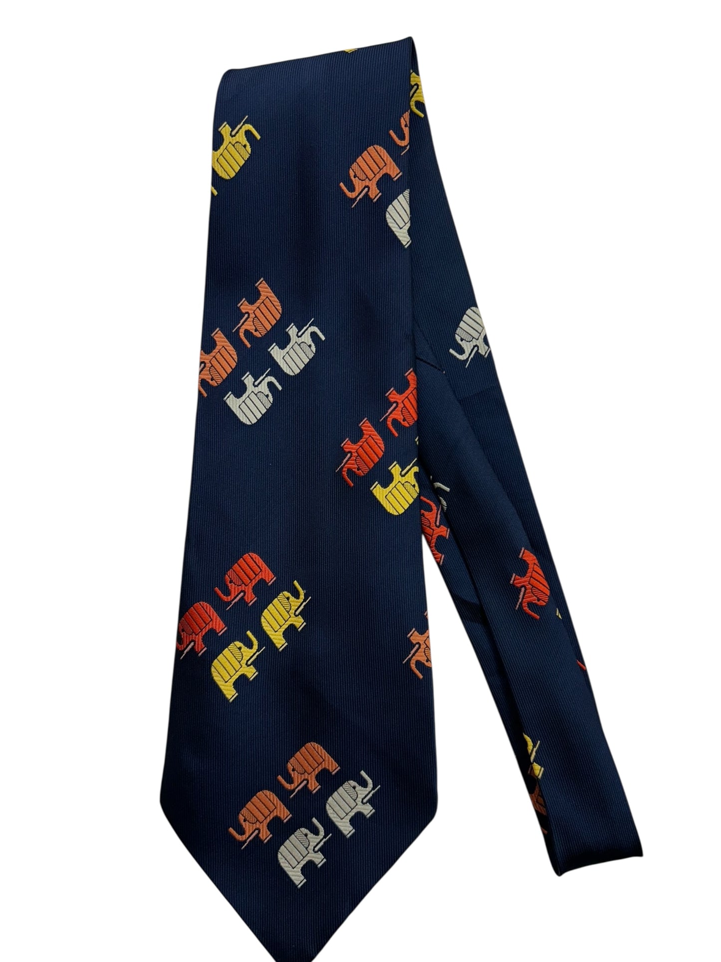 Vintage Elephant Tie