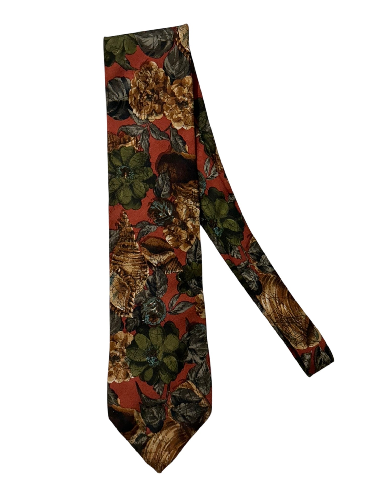 Valentino Shells & Flower Tie