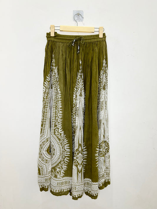 Indo Print Skirt