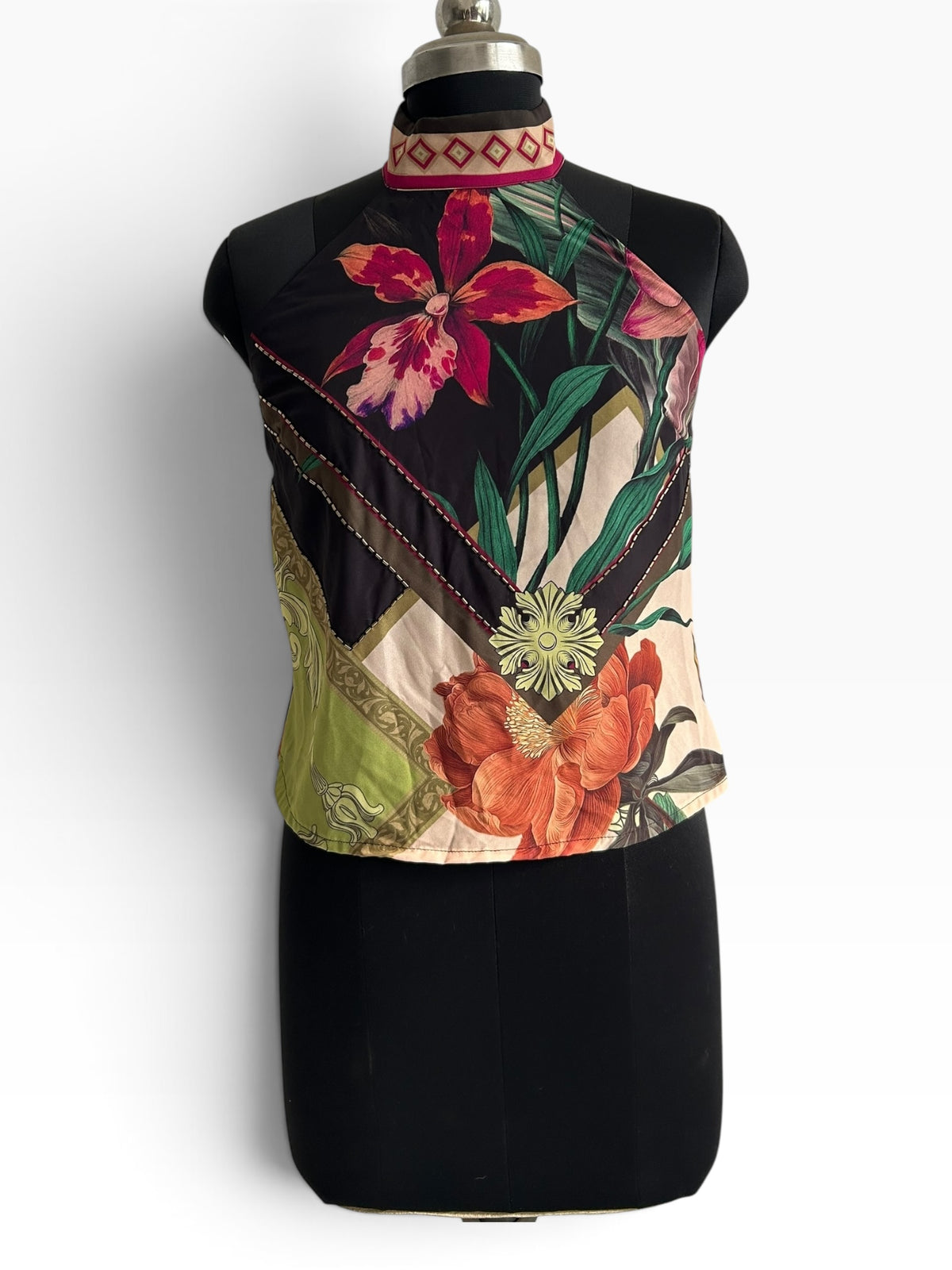 Halter neck Beaded Top