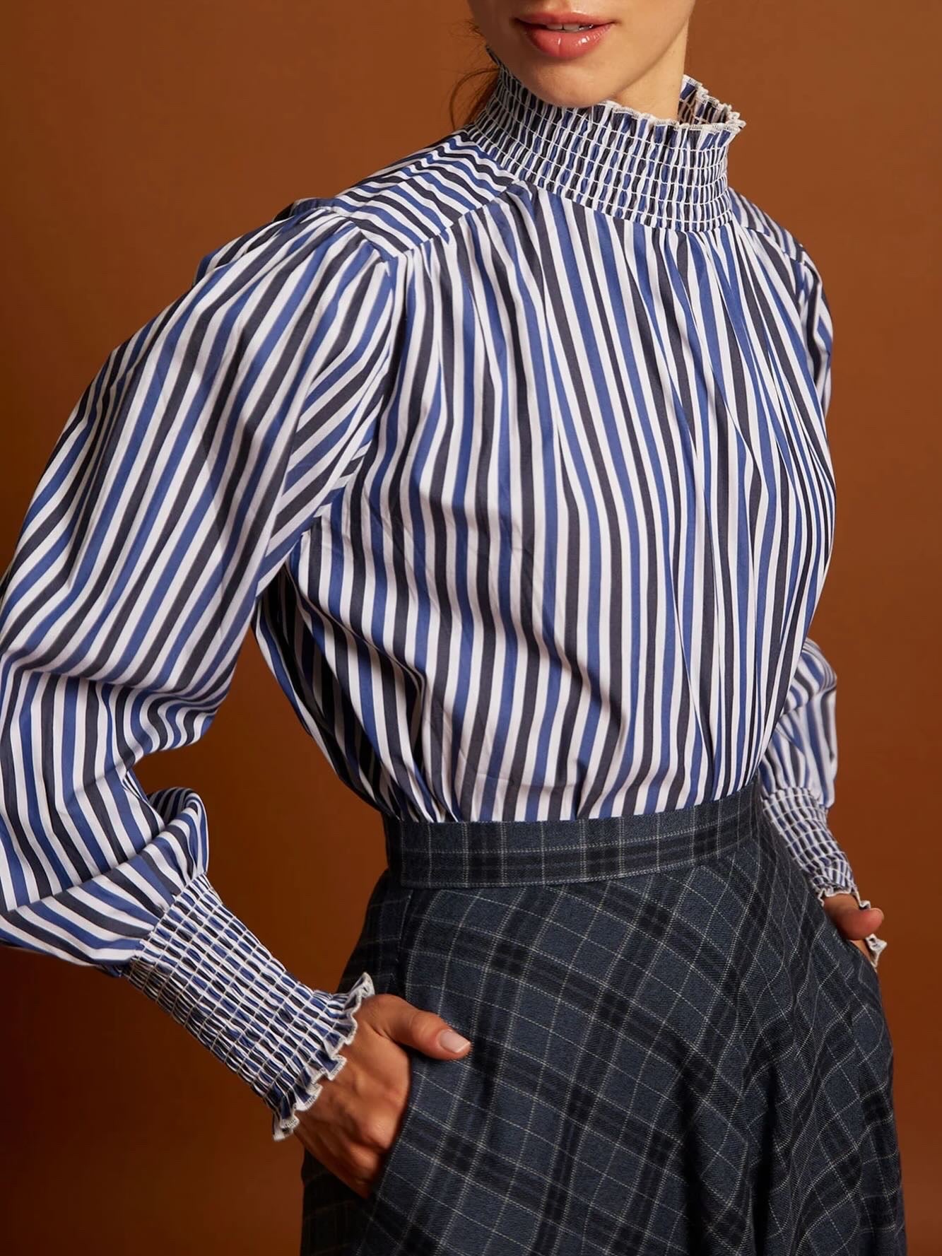 Striped COOSY Top