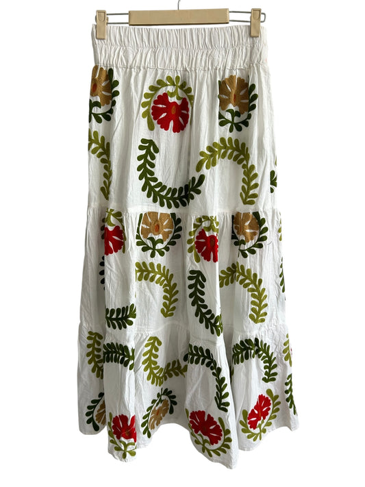 Embroidered Cotton Dress
