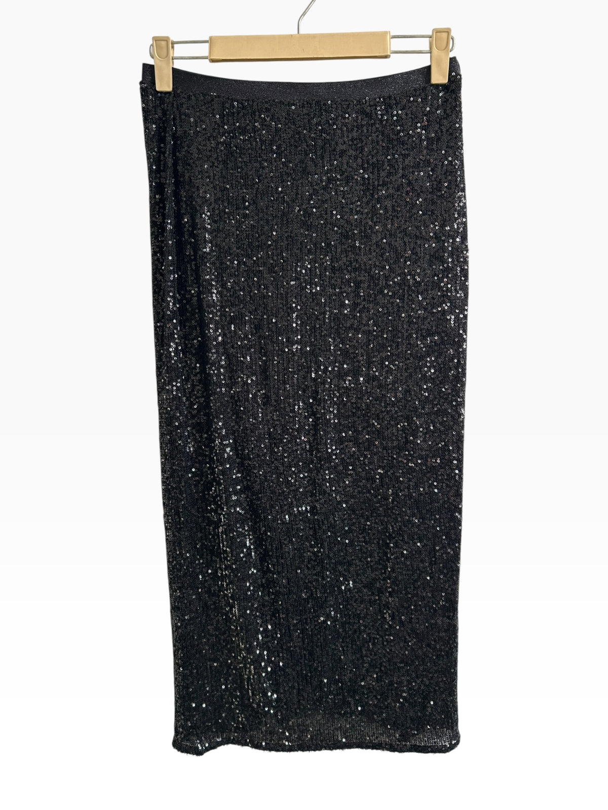 Black Shimmer Skirt