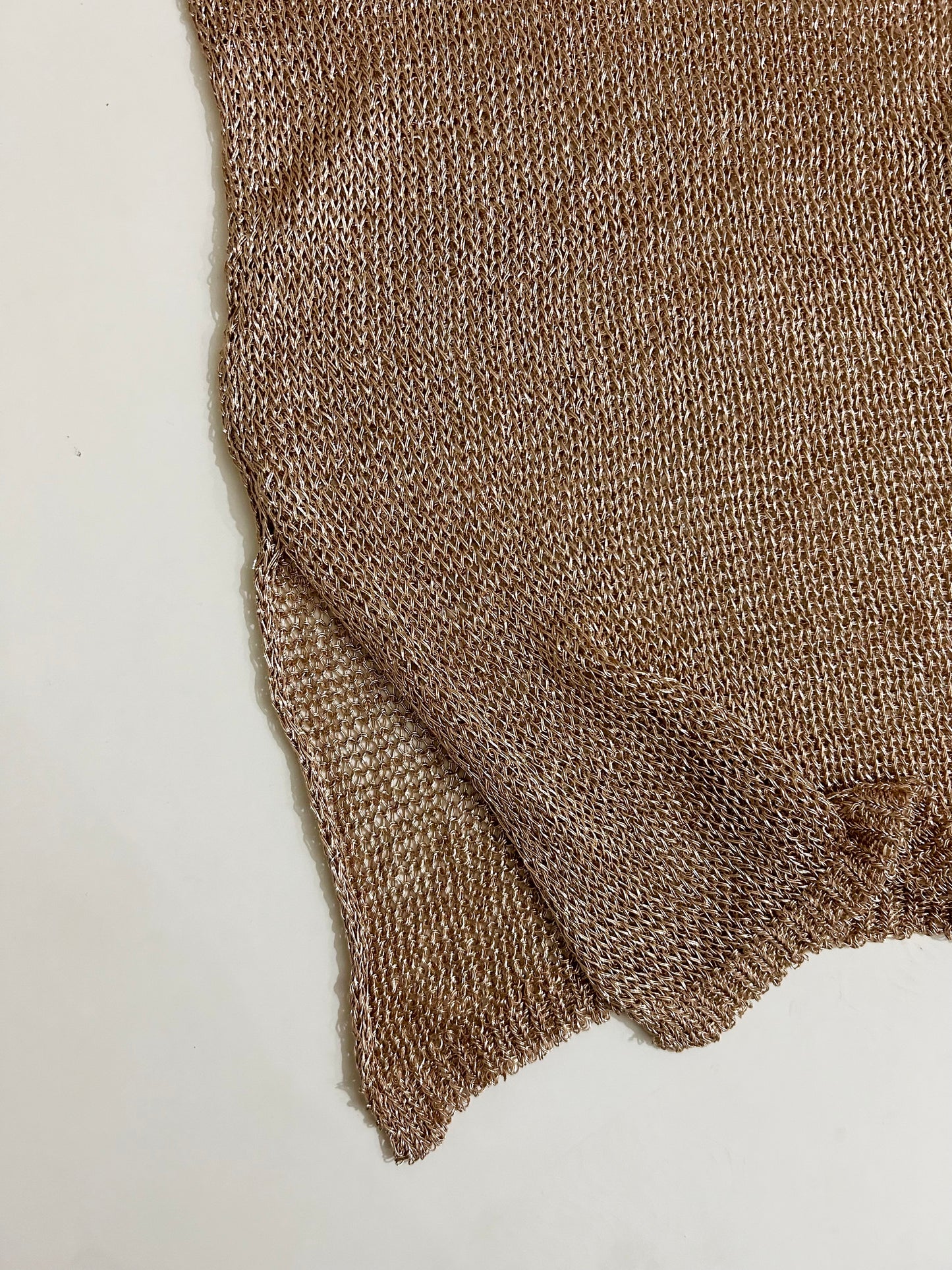 Knitted Metallic Dress