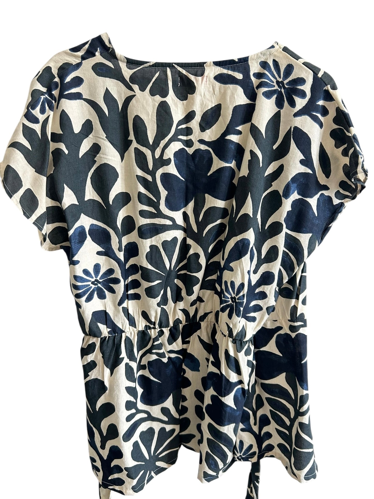 Floral Wrap Top