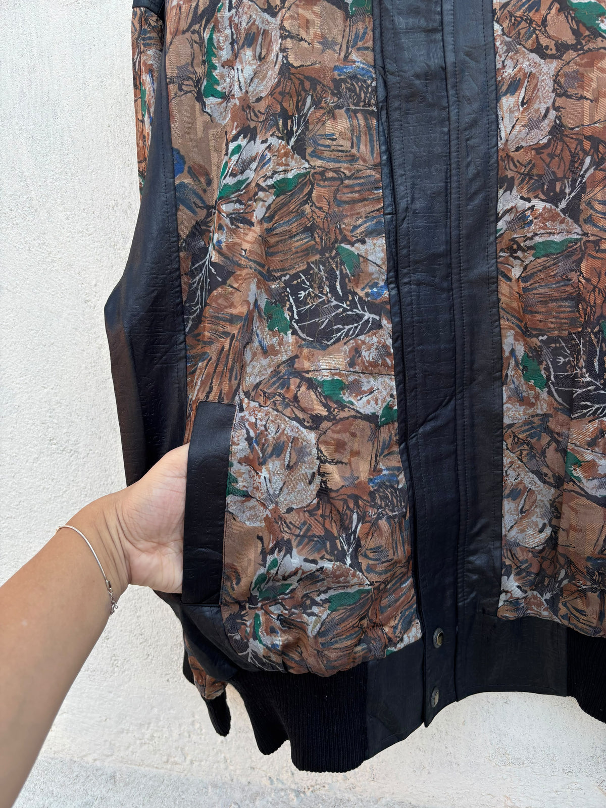 Vintage Brown Jacket: 48”