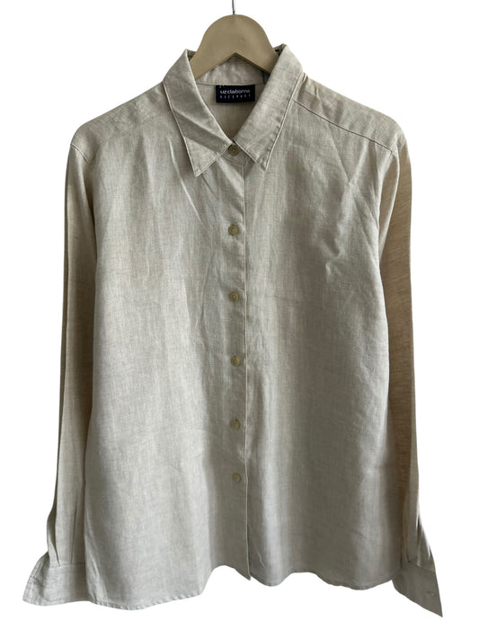 Beige Linen Shirt