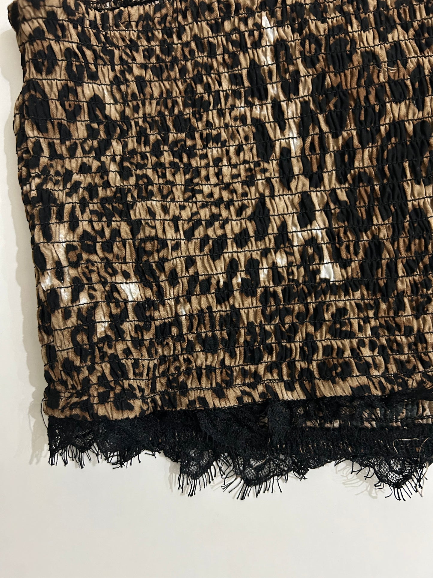 Leopard Bandeau Top