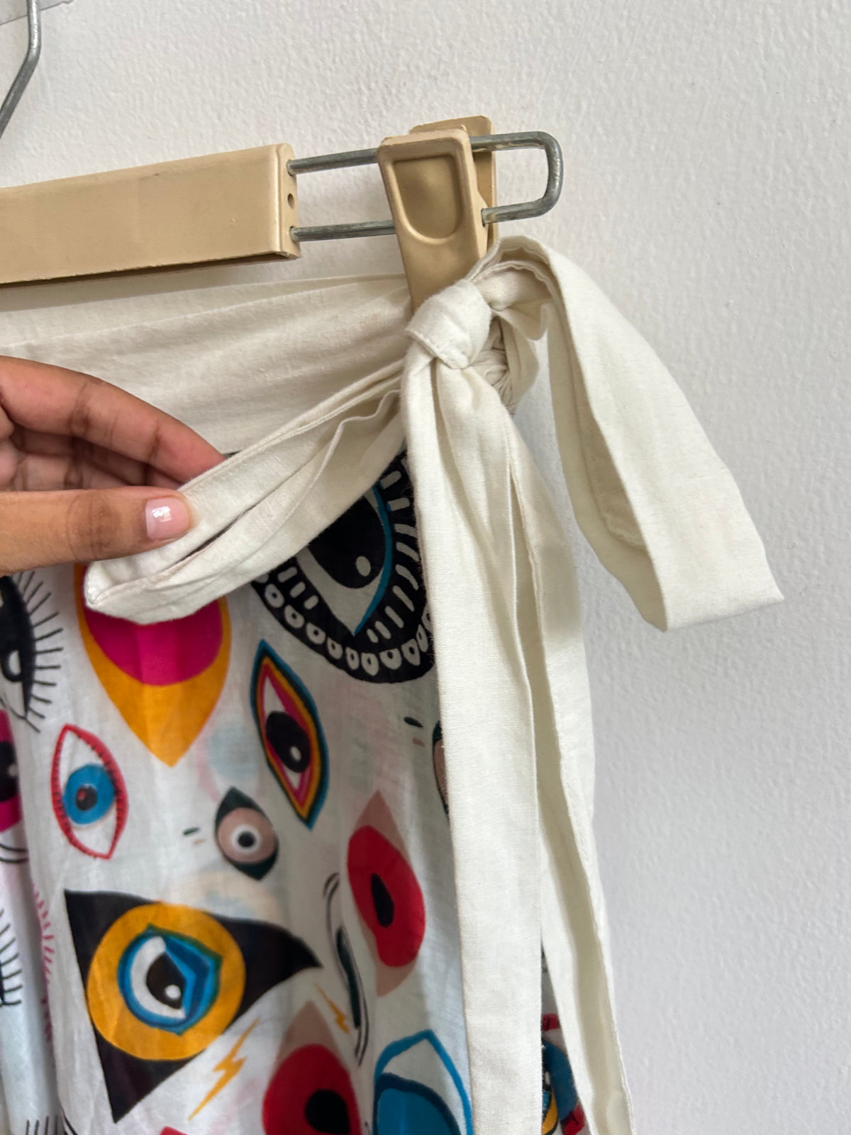 Cotton Eye Print Skirt