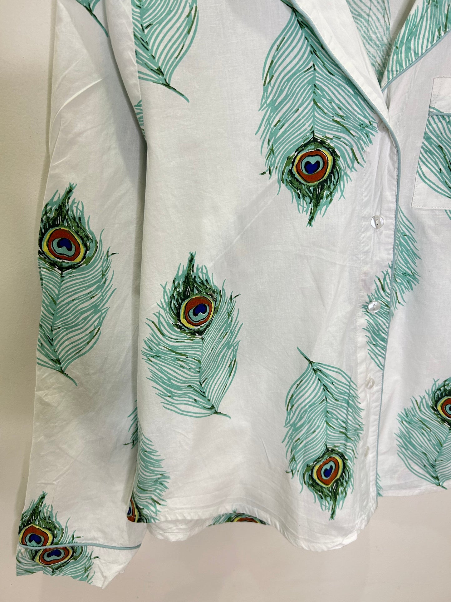 Feather Print Shirt