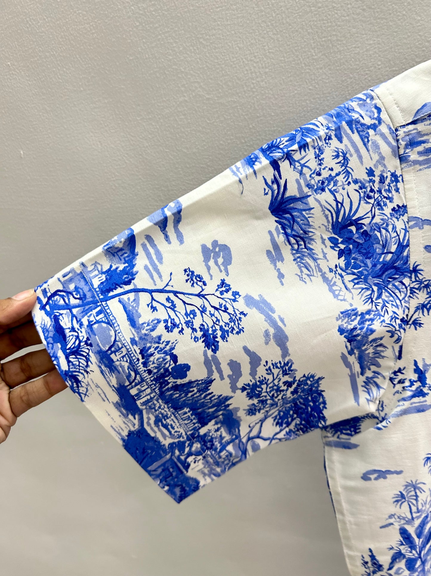 Cotton Hawain Print Shirt