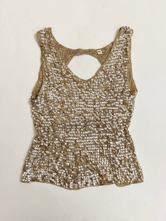 Backless Embellishments Top