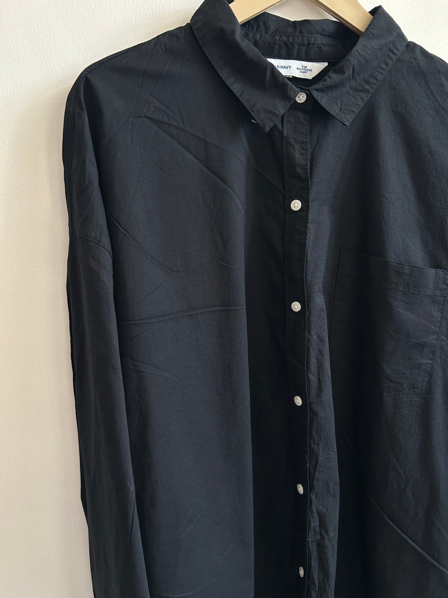 Black Cotton Shirt
