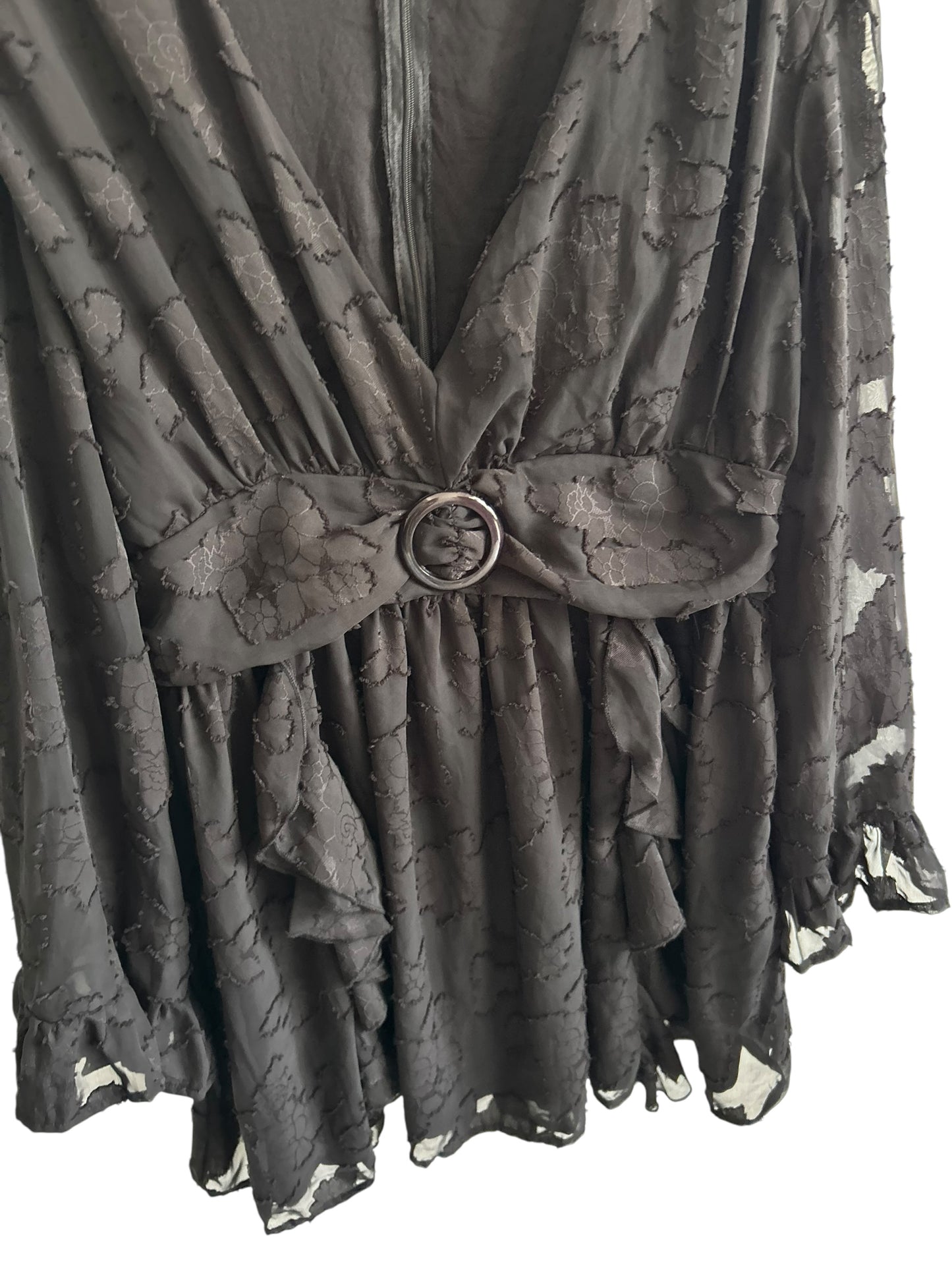 BOOHOO Ruffle Dress