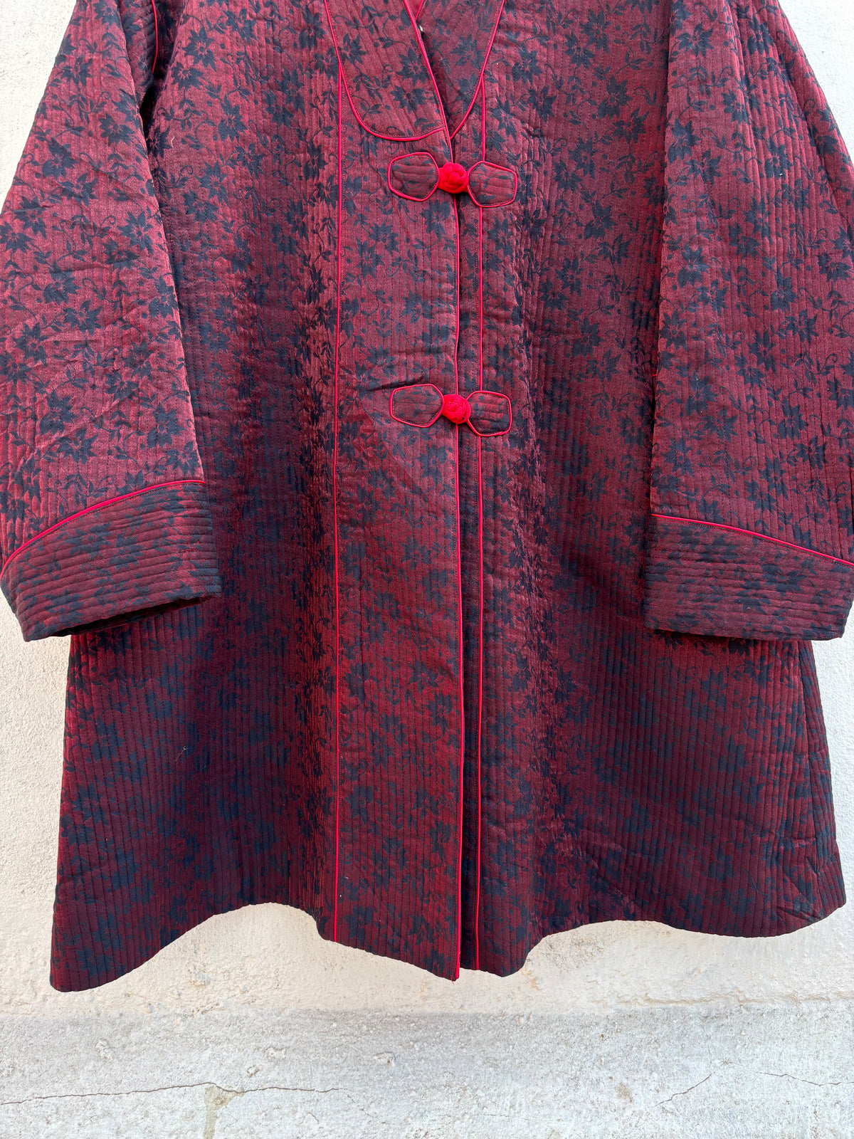 Cheongsam Vintage Jacket: 44”