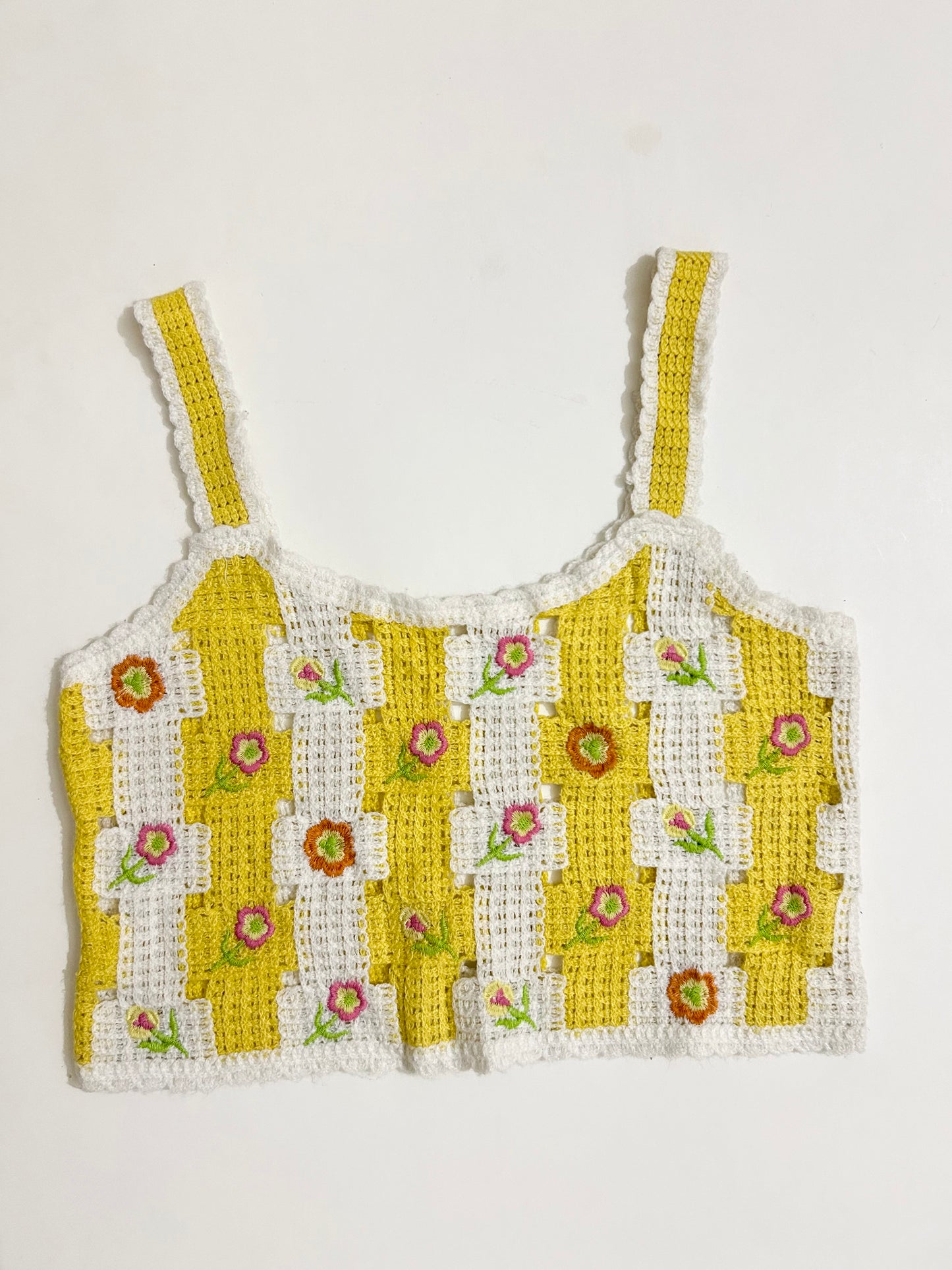 Floral Crochet Top