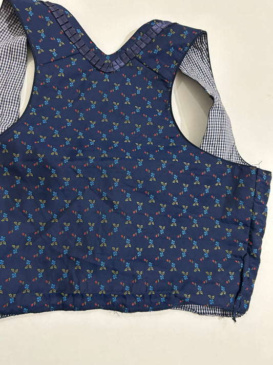 Cottage core Blue Top